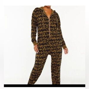 Savage X Fenty Forever Savage Hooded Onesie